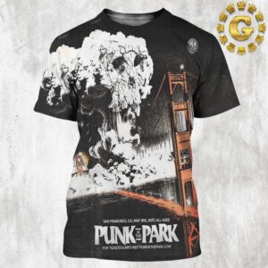 Punk In The Park Event Poster In San Francisco CA On May 3rd 2025 All Over Print Shirt