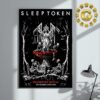 Sleep Token Event Poster Limited Edition At Nuremberg Ritual In Germany On November 9th 2024 Home Decor Poster Canvas