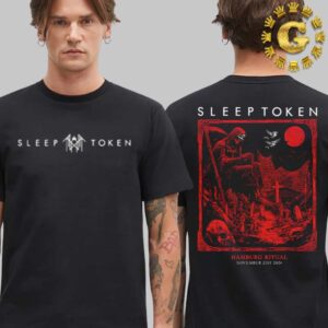 Sleep Token Event Tee At Hamburg Ritual In Germany On November 21th 2024 Two Sides Unisex T-Shirt