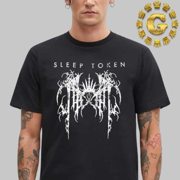 Sleep Token X Rockabilia Limited Edition Grunge Logo Front Only Unisex T-Shirt