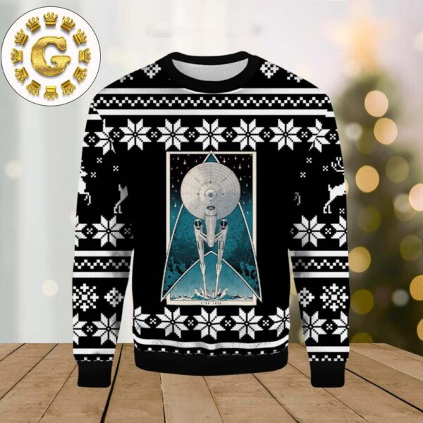 Star Trek Into Darkness Pattern Classic Gift For Fans Christmas Ugly Sweater