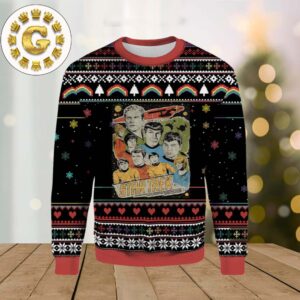 Star Trek New 2024 Ugly Christmas Sweater