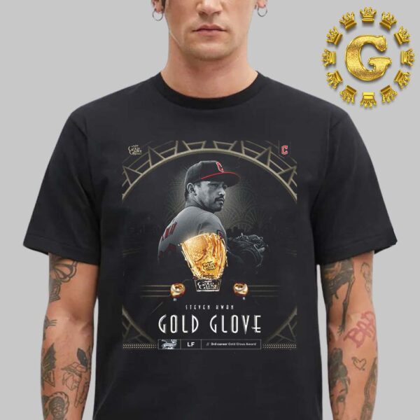 Steven Kwan From Cleveland Guardians Gold Glove 2024 Unisex T-Shirt