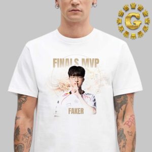 T1 LOL Faker Finals MVP Worlds 2024 Champions Our Time Our Legancy Unisex T-Shirt