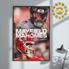 Tampa Bay Buccaneers Vs Kansas City Chiefs Bucs Chiefs ESPN NFL Home Decor Poster Canvas