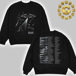 Taylor Swift The Eras Tour Down Bad Live Photo Oversized Crewneck Two Sides Unisex Sweatershirt