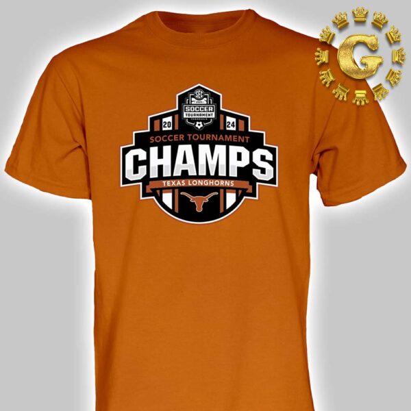 Texas Orange Texas Longhorns 2024 SEC Women’s Soccer Tournament Champions Locker Room Unisex T-Shirt