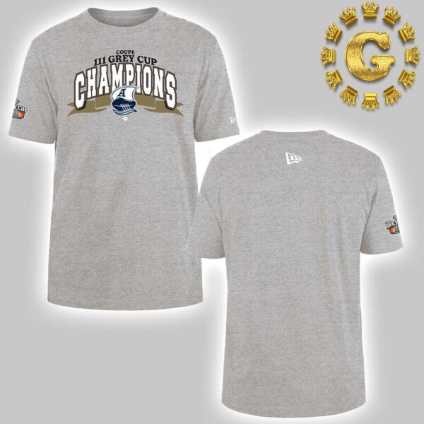 Toronto Argonauts 2024 Grey Cup Champs Locker Room CFL Unisex T-Shirt