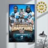 Dejon Brissett From Toronto Argonauts Most Valuable Canadian 2024 Grey Cup Champions CFL Home Decor Poster Canvas