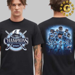 Toronto Argonauts Are 2024 Grey Cup Champions CFL Two Sides Unisex T-Shirt