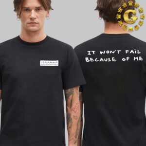 Travis Scott CJ X Tom Sachs Ten Bullets It Wont Fail Because Of Me Two Sides Unisex T-Shirt