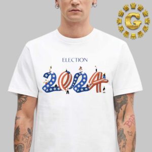 Trump For President Wins The Race To White House 2024 US Elections Unisex T-Shirt