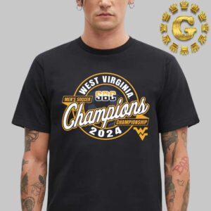 West Virginia Mountaineers 2024 SBC Men’s Soccer Tournament Champions Unisex T-Shirt