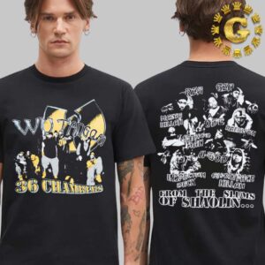 Wu Tang Clan 36 Chambers From The Shaolin Slums Two Sides Unisex T-Shirt