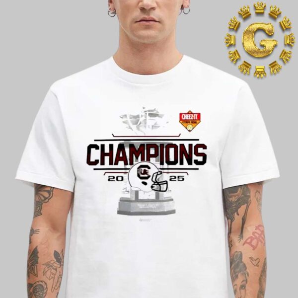 2024 Cheez-It Citrus Bowl South Carolina Gamecocks Football Champions Unisex T-Shirt