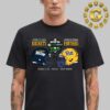 Pittsburgh Panthers Football Vs Toledo Rockets Football 2024 Game Above Sports Bowl Unisex T-Shirt