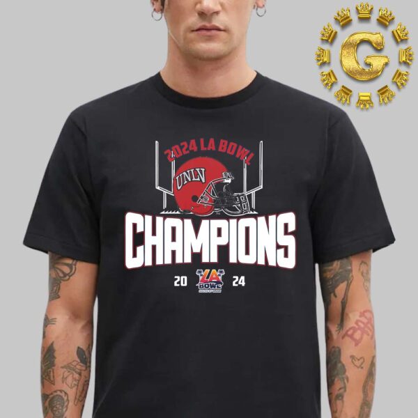 2024 LA Bowl Champions Are UNLV Rebels Football Unisex T-Shirt