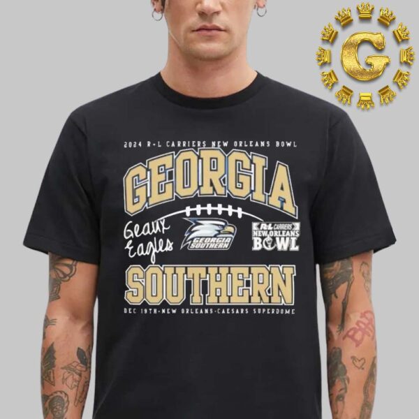 2024 R+L New Orleans Bowl Georgia Southern Eagles Unisex T-Shirt