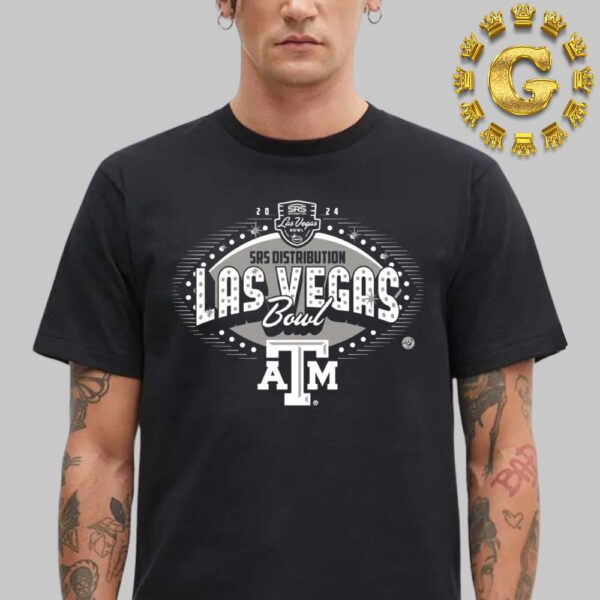 2024 SRS Distribution Las Vegas Bowl Texas A&M Aggies Football Unisex T-Shirt