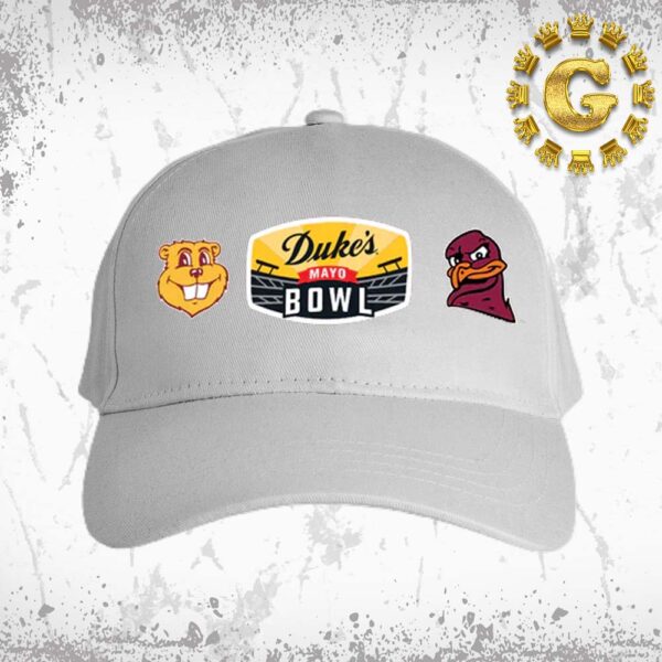 2025 Duke’s Mayo Bowl Minnesota Golden Gophers Football Vs Virginia Tech Hokies Football Classic Cap Hat Snapback