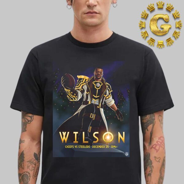 Arcane League Of Legends X Russell Wilson Pittsburgh Steelers Vs Kansas City Chiefs NFL Game Day On December 25 2024 Unisex T-Shirt