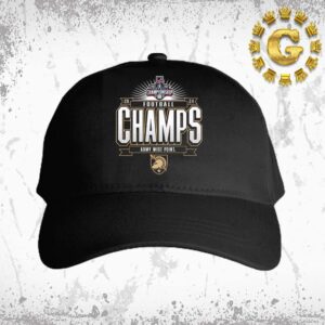 Army Black Knights 2024 AAC Football Conference Champions Classic Cap Hat Snapback