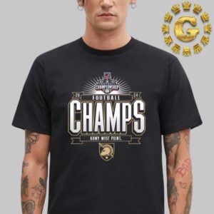 Army Black Knights 2024 AAC Football Conference Champions Locker Room Unisex T-Shirt