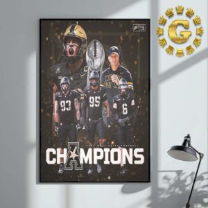 Army West Point Football Are AAC Champions Home Decor Poster Canvas