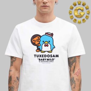 Babe X Sanrio Baby Milo 25th Anniversary Collection Tuxedosam A Bathing Ape Unisex T-Shirt