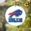 Buffalo Bills Fanatics 5 Straight AFC East Division Champions 2024 Xmas Holiday Gift Ceramic Christmas Decorations Ornament