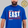 Buffalo Bills X Nike Royal Five-Straight AFC East Division Champions Our Time Is Now Unisex T-Shirt