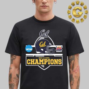 California Golden Bears Football Are 2024 LA Bowl Champions Unisex T-Shirt