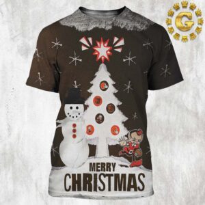 Cleveland Browns Merry Christmas NFL 2024 All Over Print Shirt