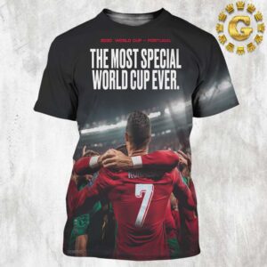 Cristiano Ronaldo Portugal The Most Special World Cup Ever 2030 World Cup All Over Print Shirt