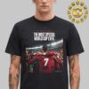 Slipknot Merch Tee For Show In Paris France At Acor Hotel Arena On December 12th 2024 Two Sides Unisex T-Shirt