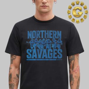 Detroit Lions Football Northern Savages NFL Unisex T-Shirt