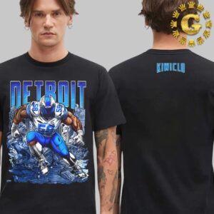 Detroit Lions X Kiwiclo Sewell Tee Two Sides Unisex T-Shirt