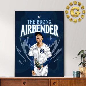 Devin Williams From New York Yankees The Bronx Airbender MLB 2024 Home Decor Poster Canvas