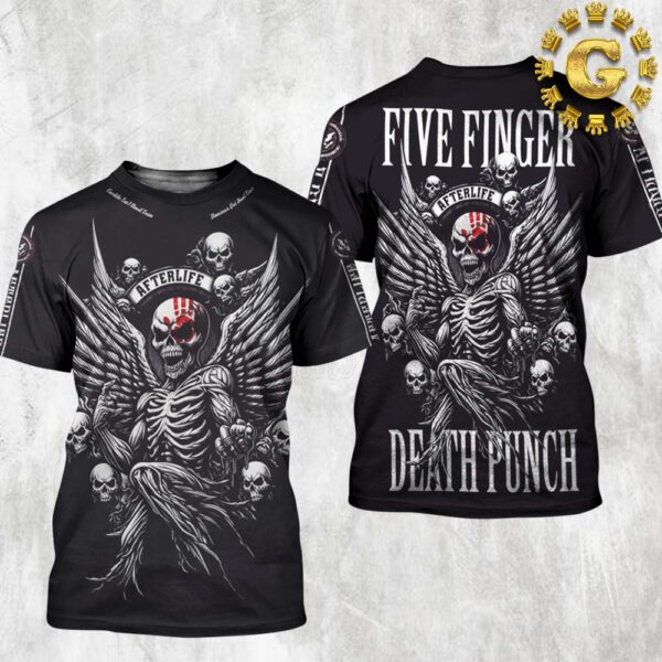 Five Finger Death Punch Limited Edition Afterlife Jersey All Over Print Shirt