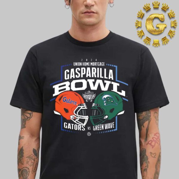 Florida Gators Football Vs Tulane Green Wave Football Gasparilla Bowl 2024 Unisex T-Shirt