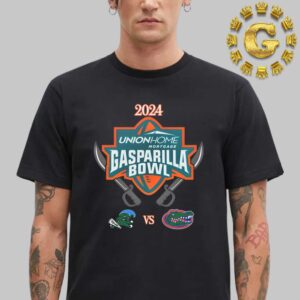 Florida Gators Vs Tulane Green Wave 2024 Gasparilla Bowl Matchup 2024 Unisex T-Shirt