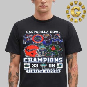 Gasparilla Bowl Champions 2024 Florida Gators Football Unisex T-Shirt