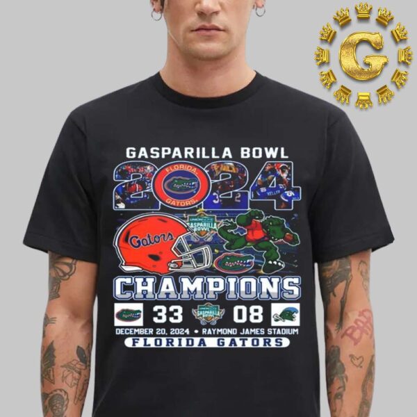 Gasparilla Bowl Champions 2024 Florida Gators Football Unisex T-Shirt