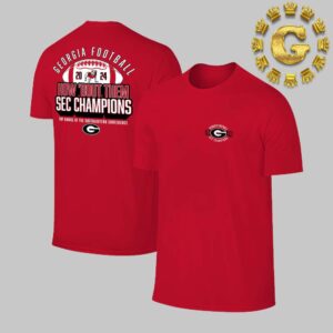 Georgia Bulldogs 2024 SEC Football Conference Champions How Bout Them Two Sides Unisex T-Shirt