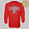 Georgia Bulldogs 2024 SEC Football Conference Champions Helmet Pullover Unisex Hoodie Shirt