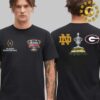 Georgia Bulldogs Football Vs Notre Dame Fighting Irish Football Allstate Sugar Bowl 2024 In New Orleans LA On Caesars Superoome On January Unisex T-Shirt