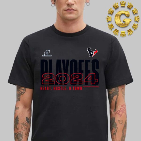 Houston Texans 2024 NFL Playoffs Classic T-Shirt