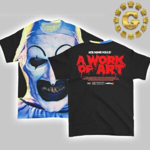 Ice Nine Kills INK x Terrifier 3 All Over Print Unisex T-shirt