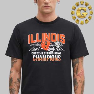 Illinois Fighting Illini Football Cheez-It Citrus Bowl 2024 Unisex T-Shirt