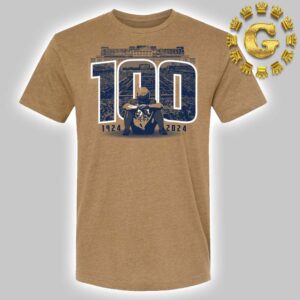 Illinois Fighting Illini Memorial Stadium 100 Year Brown Unisex T-Shirt